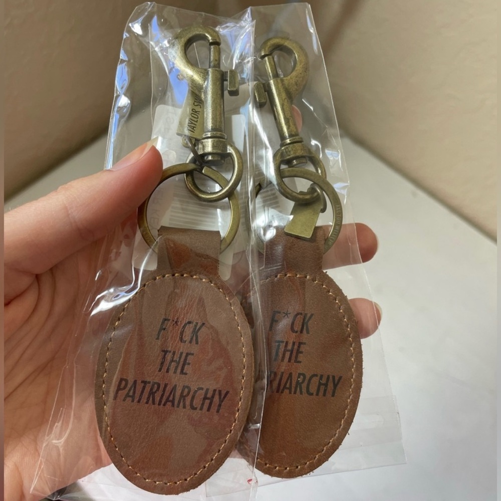 Taylor Swift F*ck The Patriarchy Keychain